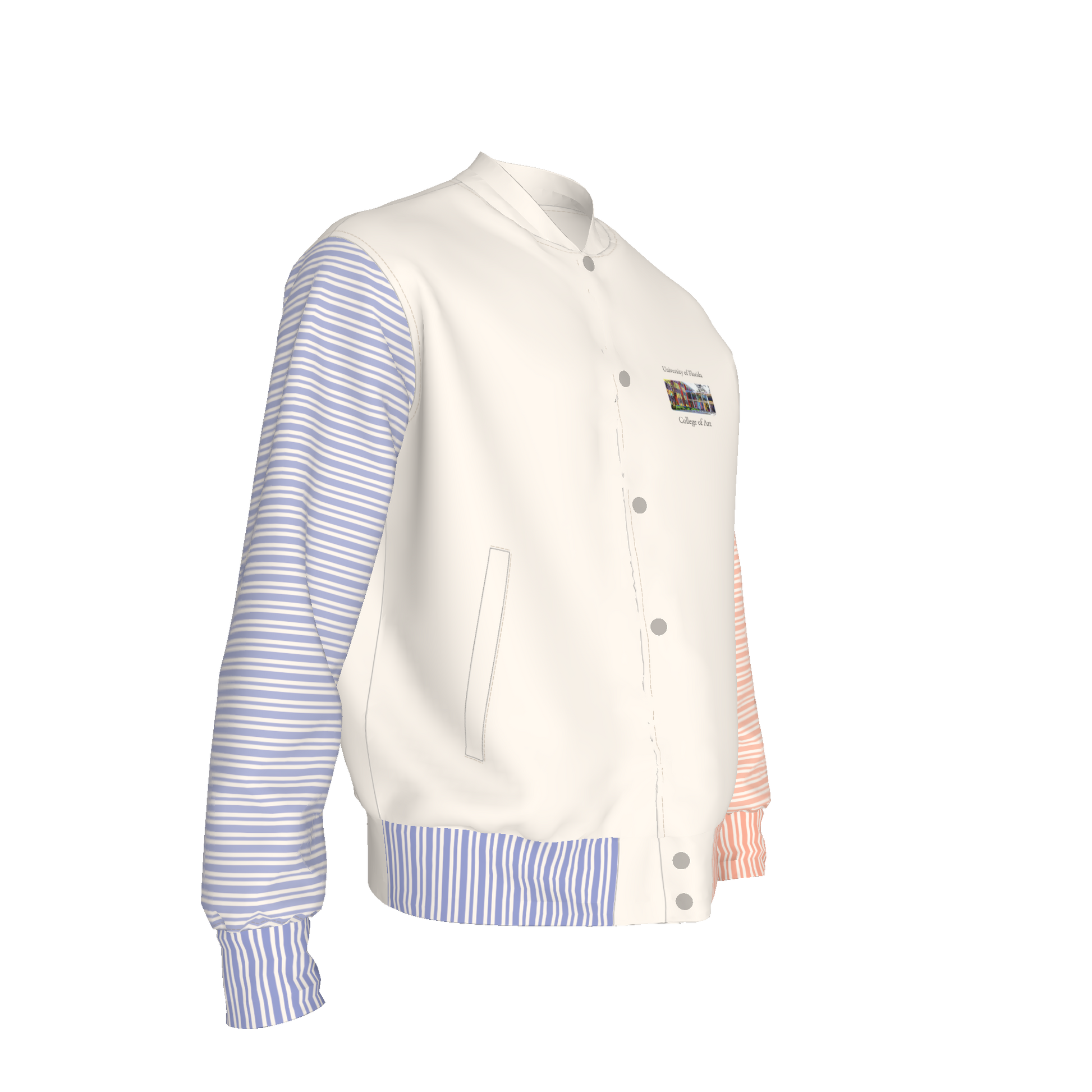 UF College of Art Varsity Jacket