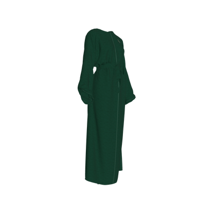 L'EGNA RISING Abaya Dress (Dark Green)