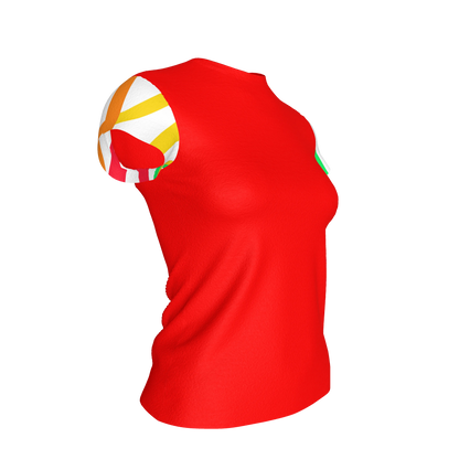 Short Sleeve T-Shirt in Visionary Red