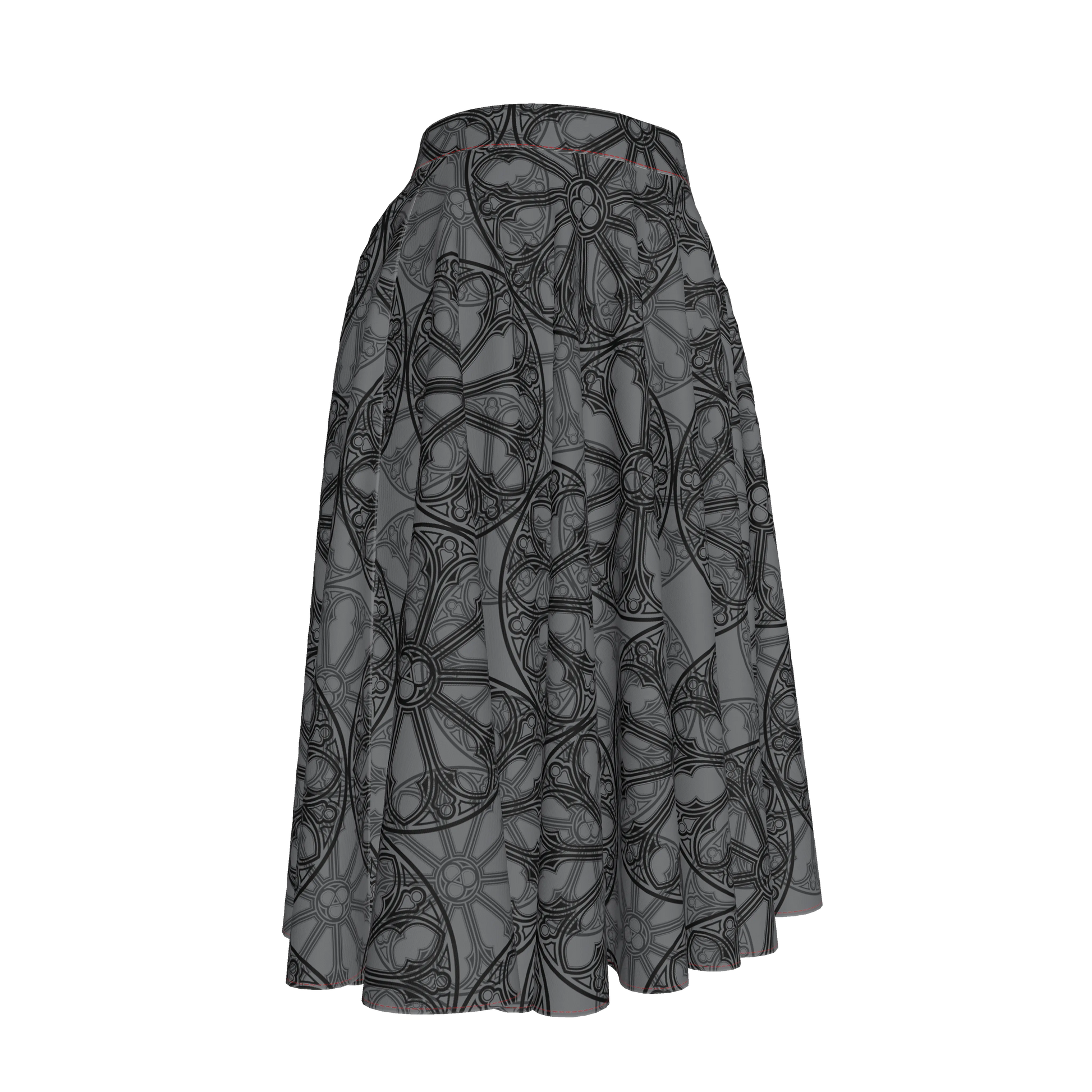 Rose Window Circle Skirt