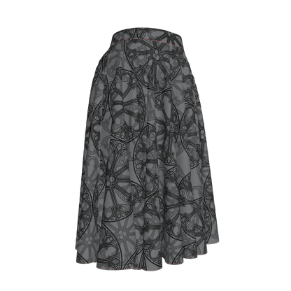 Rose Window Circle Skirt