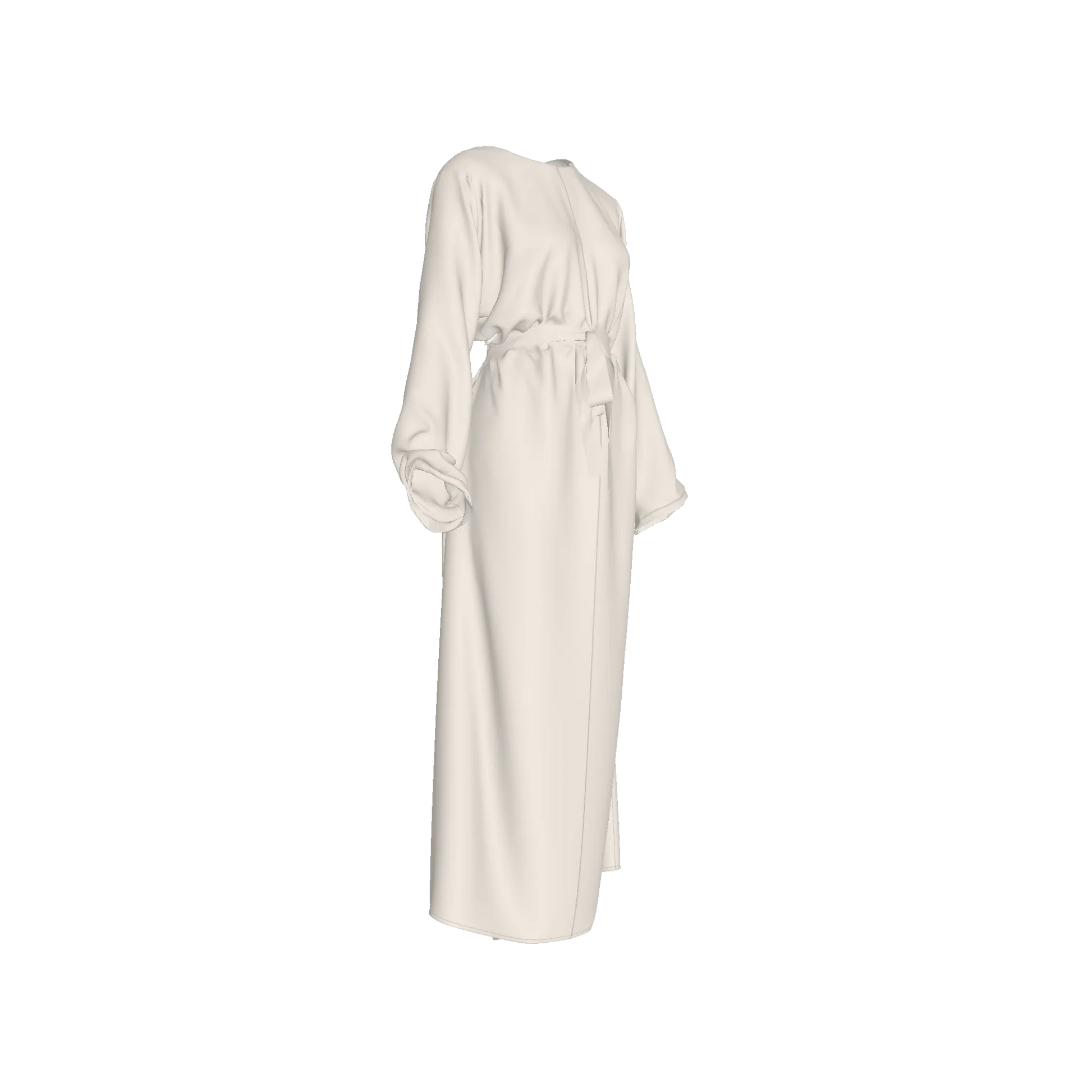 L'EGNA RISING Abaya Dress (CREAM)