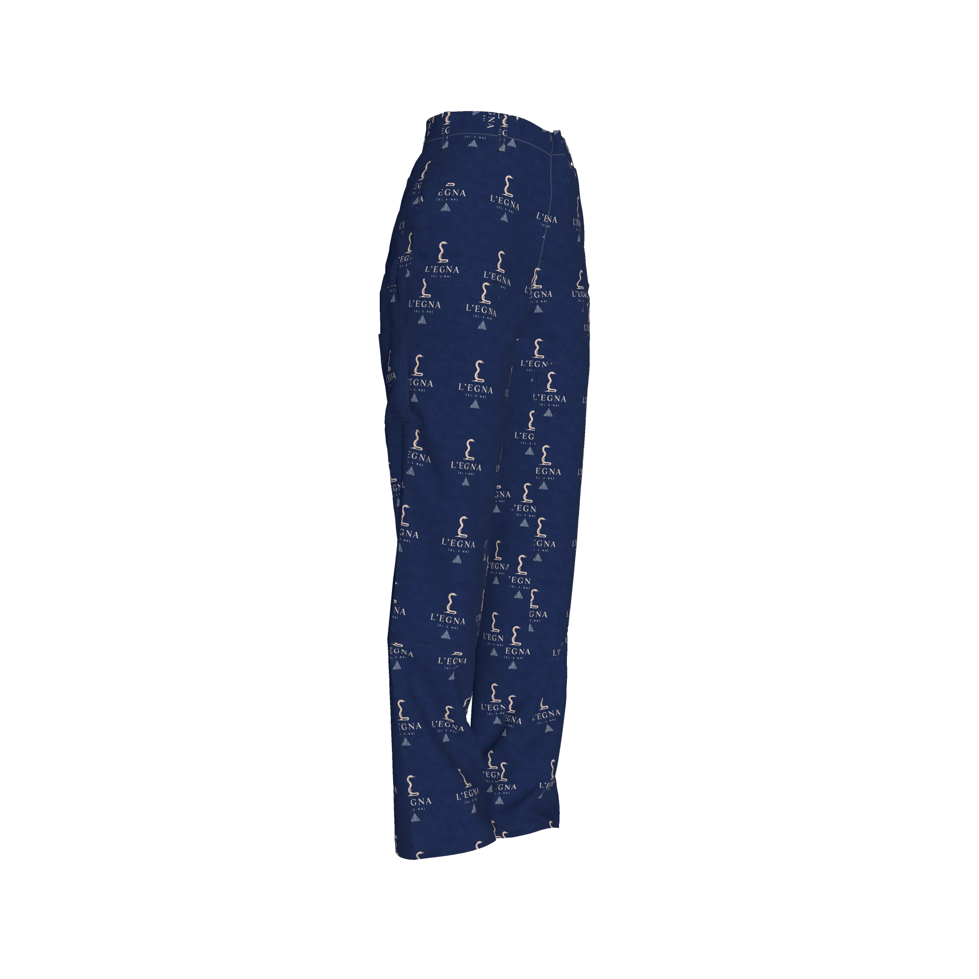 L'EGNA RISING BLUEBLOOD Carpenter Denim (ALL OVER PRINT)