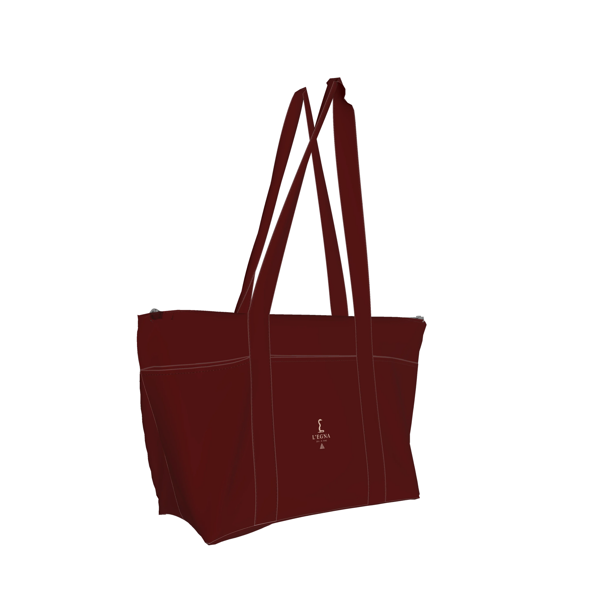 L'EGNA Rising OXBLOOD Tote