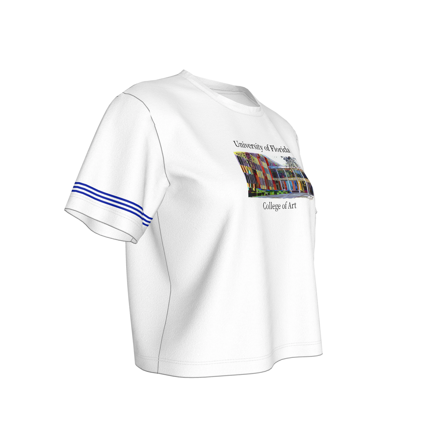 UF College of Art Women’s Premium Cropped T-Shirt