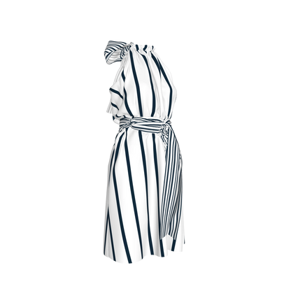 Knee Length Halter Dress