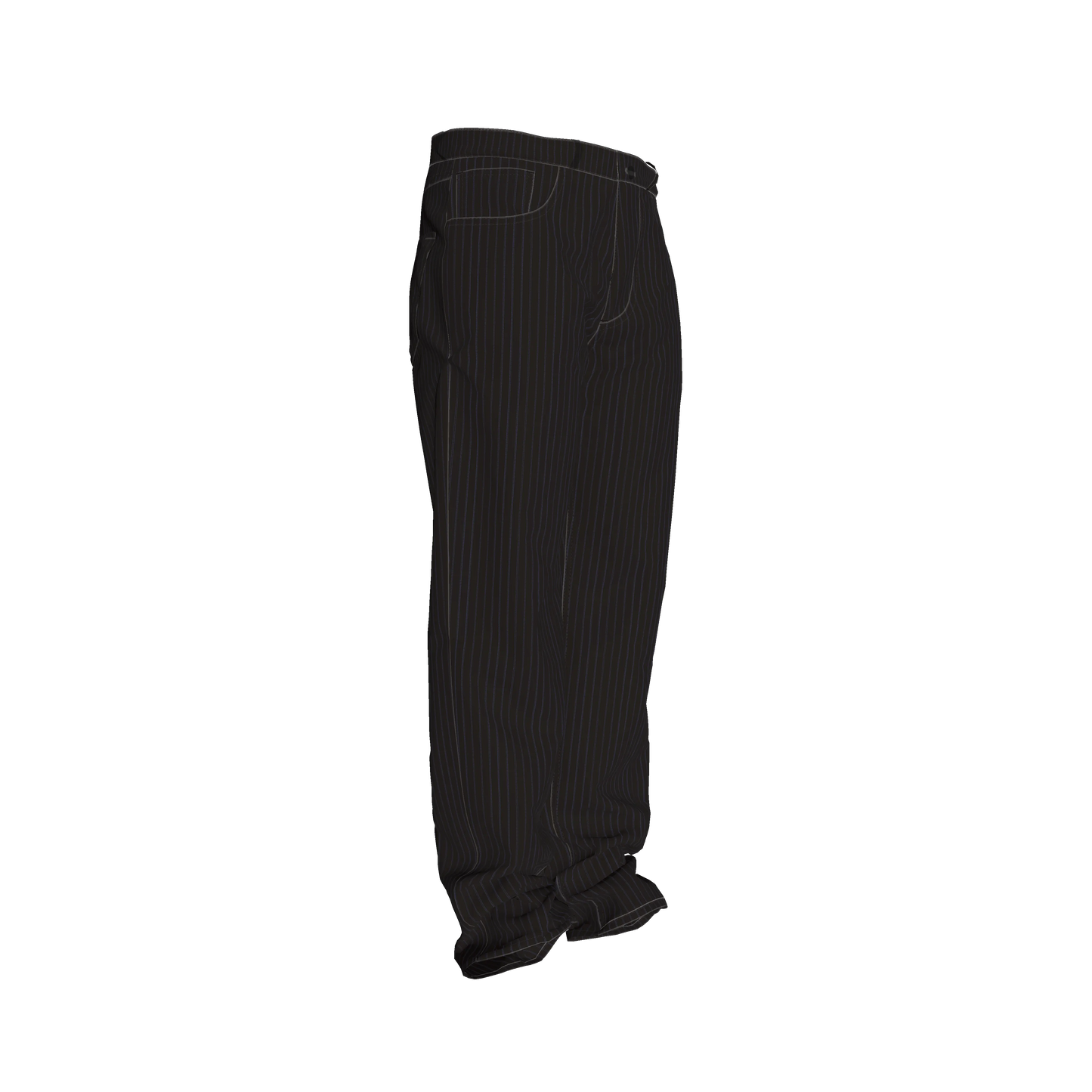 Brown on Black Pinstriped Premium Men’s Pant’s