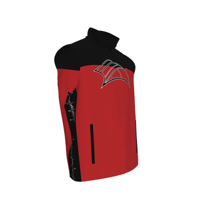 Invert plain knit vest