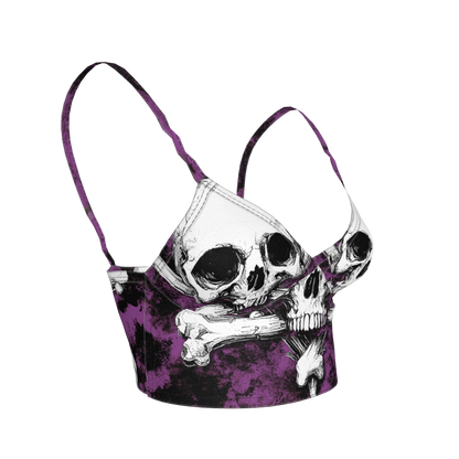 Purple Skeletittie Bralette Copy
