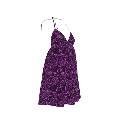 Purple Baby Doll Dress