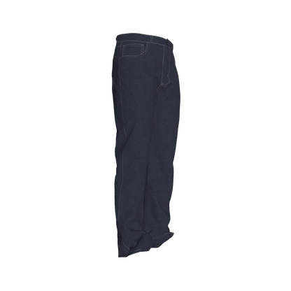 L'EGNA RISING (CLASSIC BLUE DENIM) FLARE JEANS