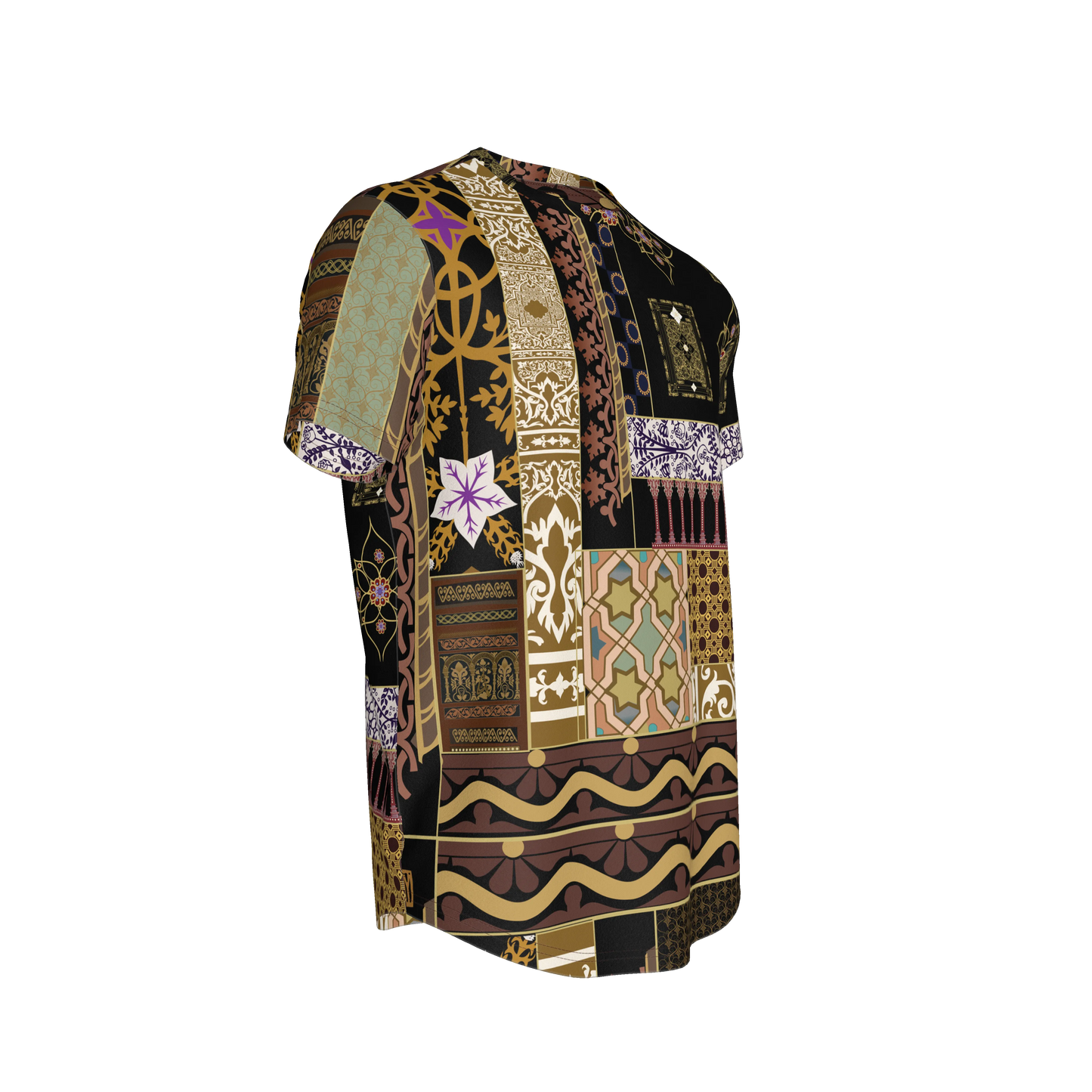 Andre Collection T-Shirt v1 – Fitted T-Shirt with Shaped Hem