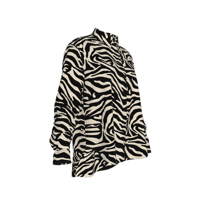 L'EGNA RISING SAFARI POISE Oversized Button-Up