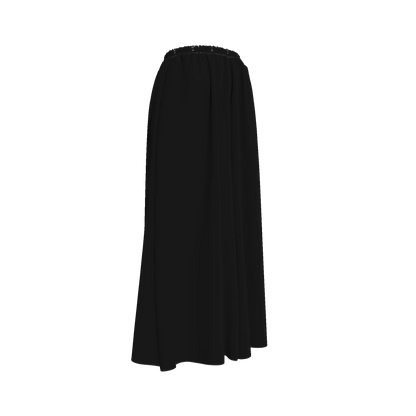 L'EGNA RISING (BLK) Satin Palazzo Pant