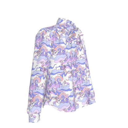Nebula Silk Blouse