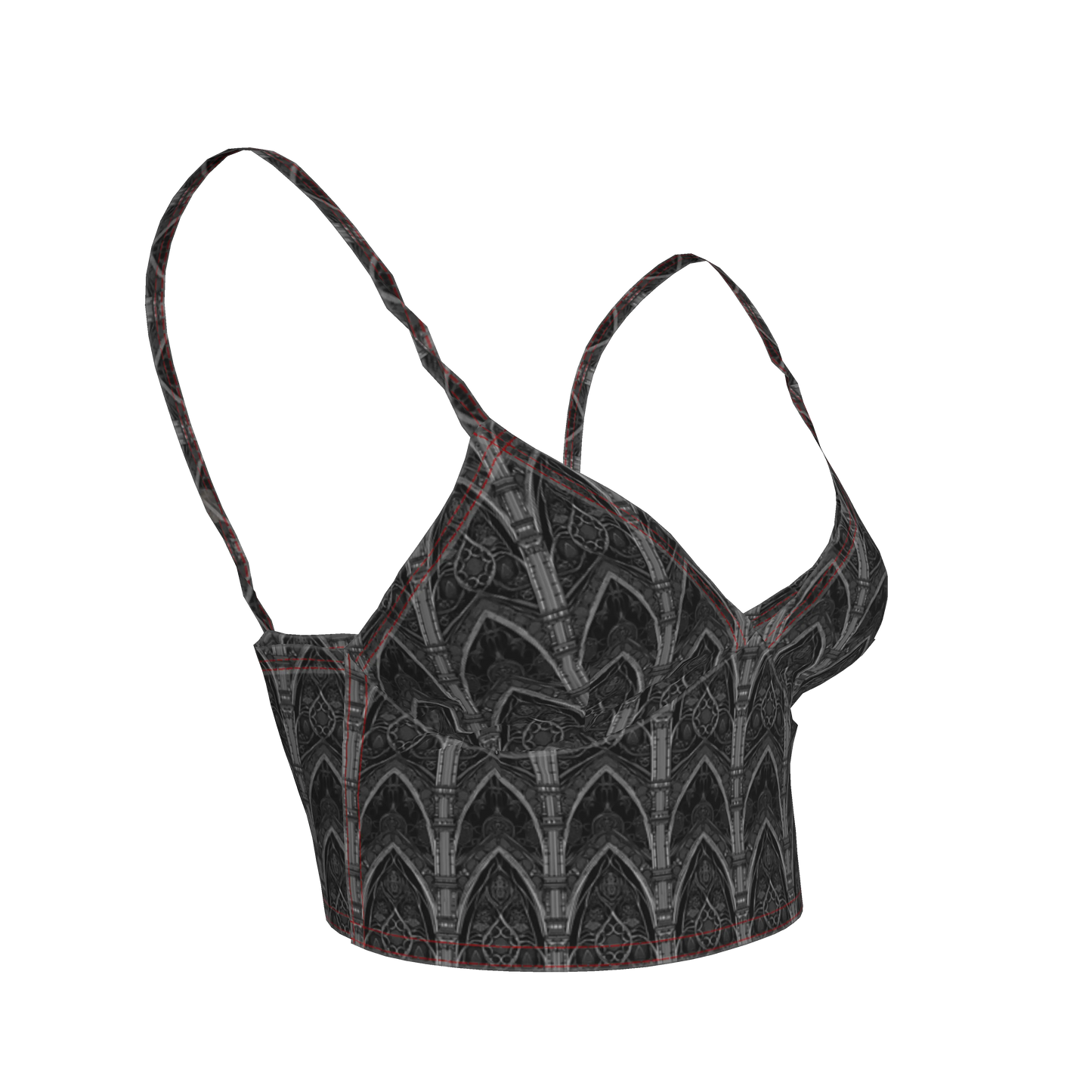 Cathedral Bralette in Bamboo Cotton Jersey