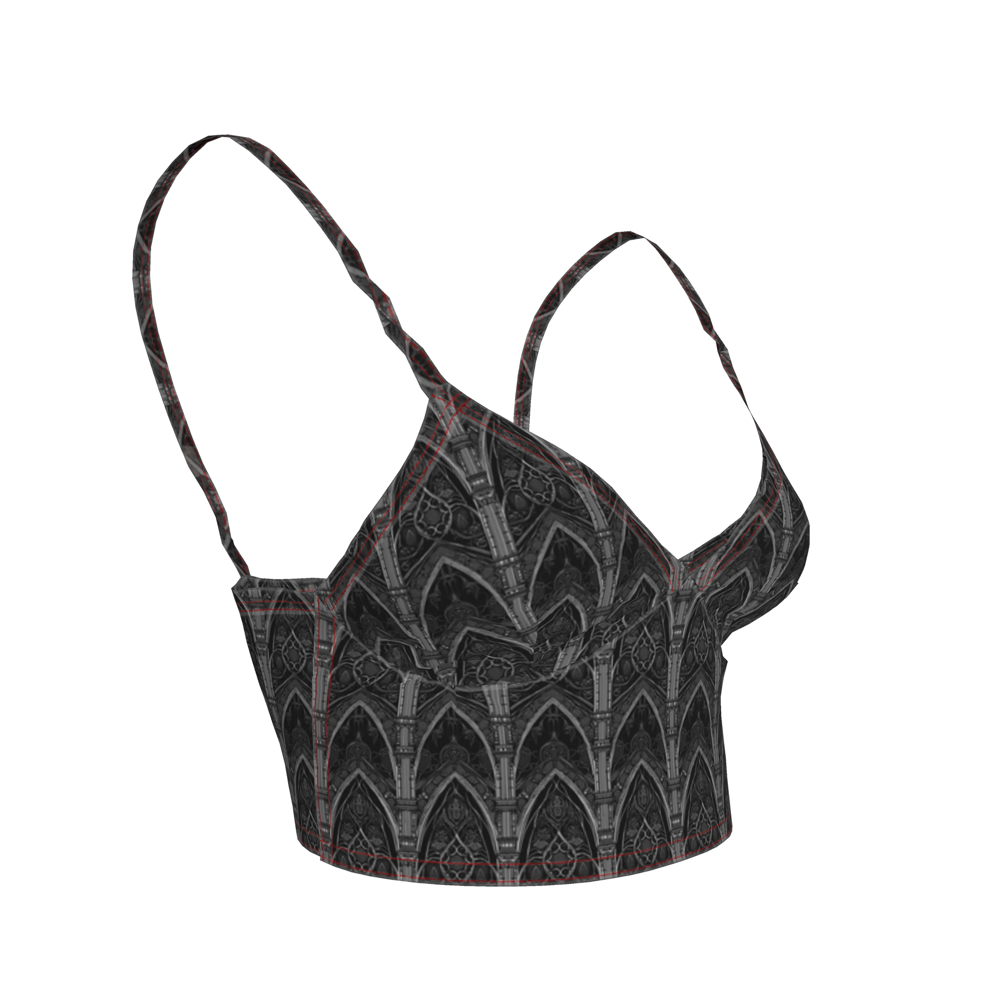 Cathedral Bralette in Bamboo Cotton Jersey