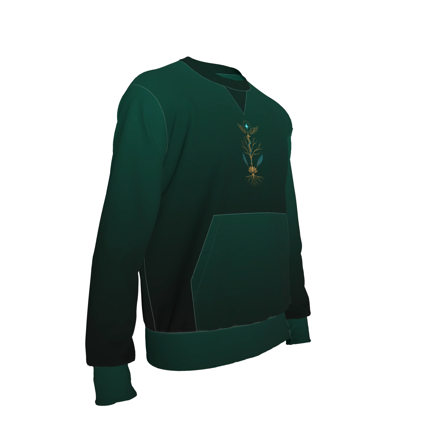 L'EGNA LOTUS RISING "SIGNATURE" Crewneck Sweater