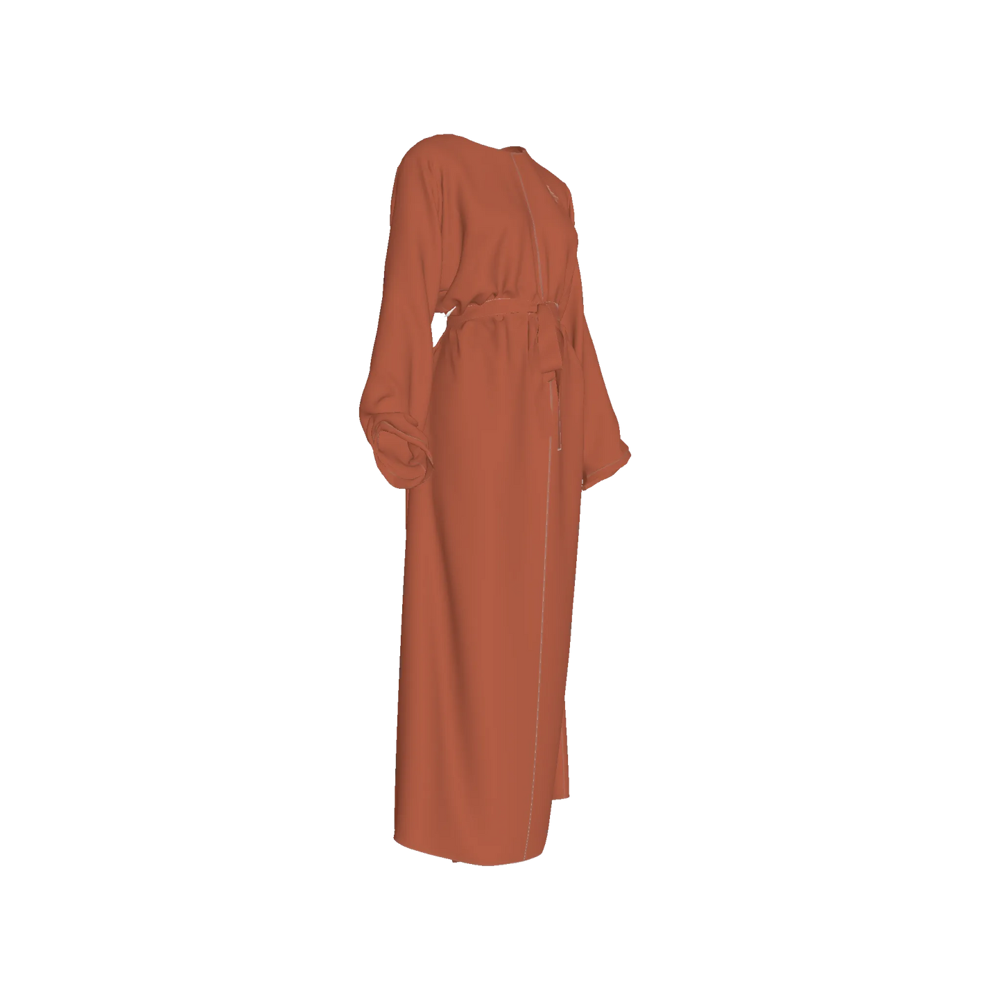 L'EGNA RISING Abaya Dress (RUST)