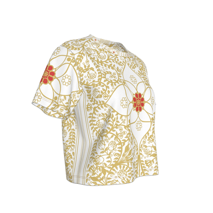 Star Flower Boxy Women’s Shirt