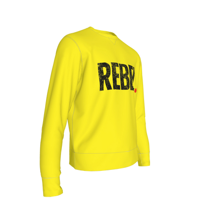 Sweatshirt Yellow - Tailored Crewneck Sweatshirt