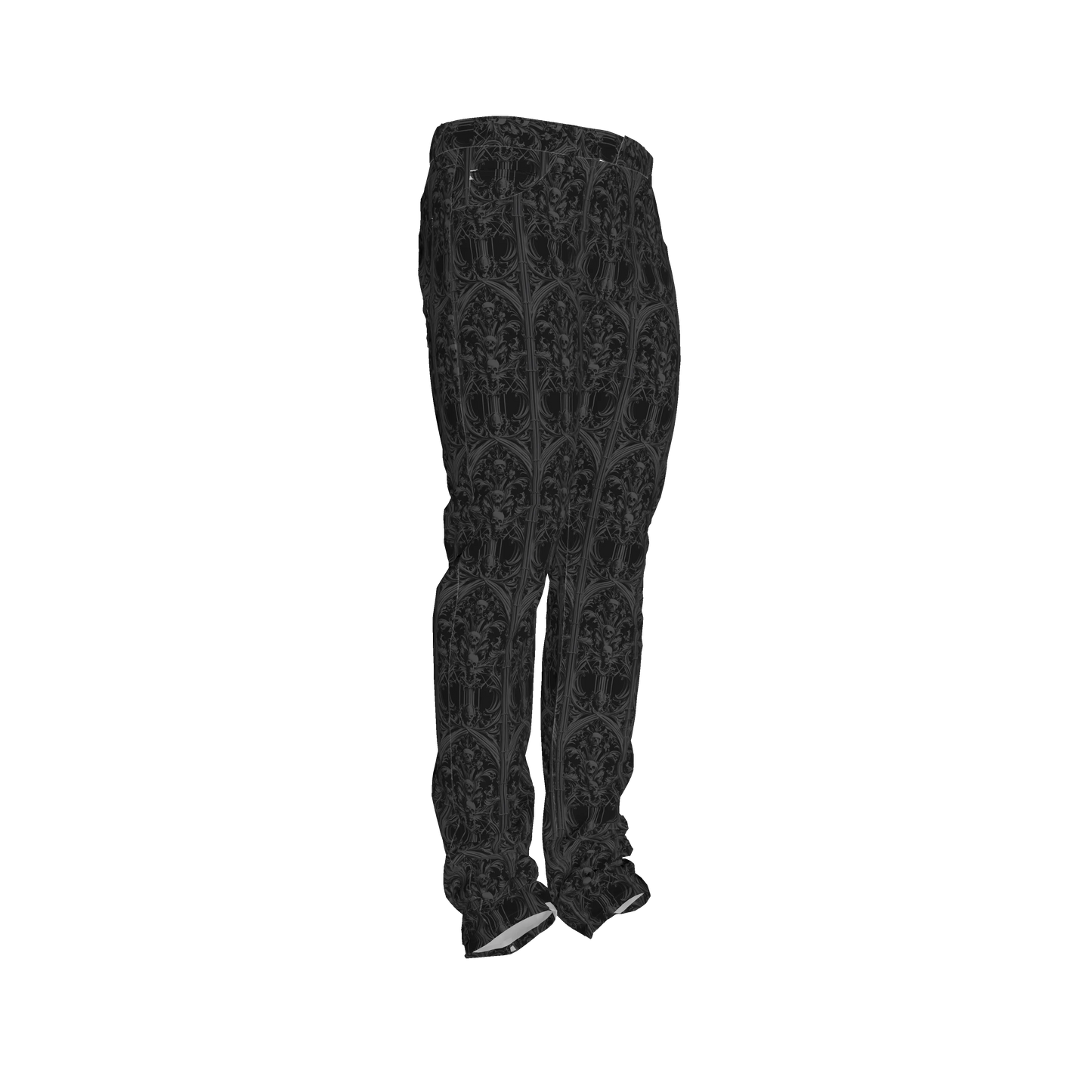 Skull Castle Skinny Jeans