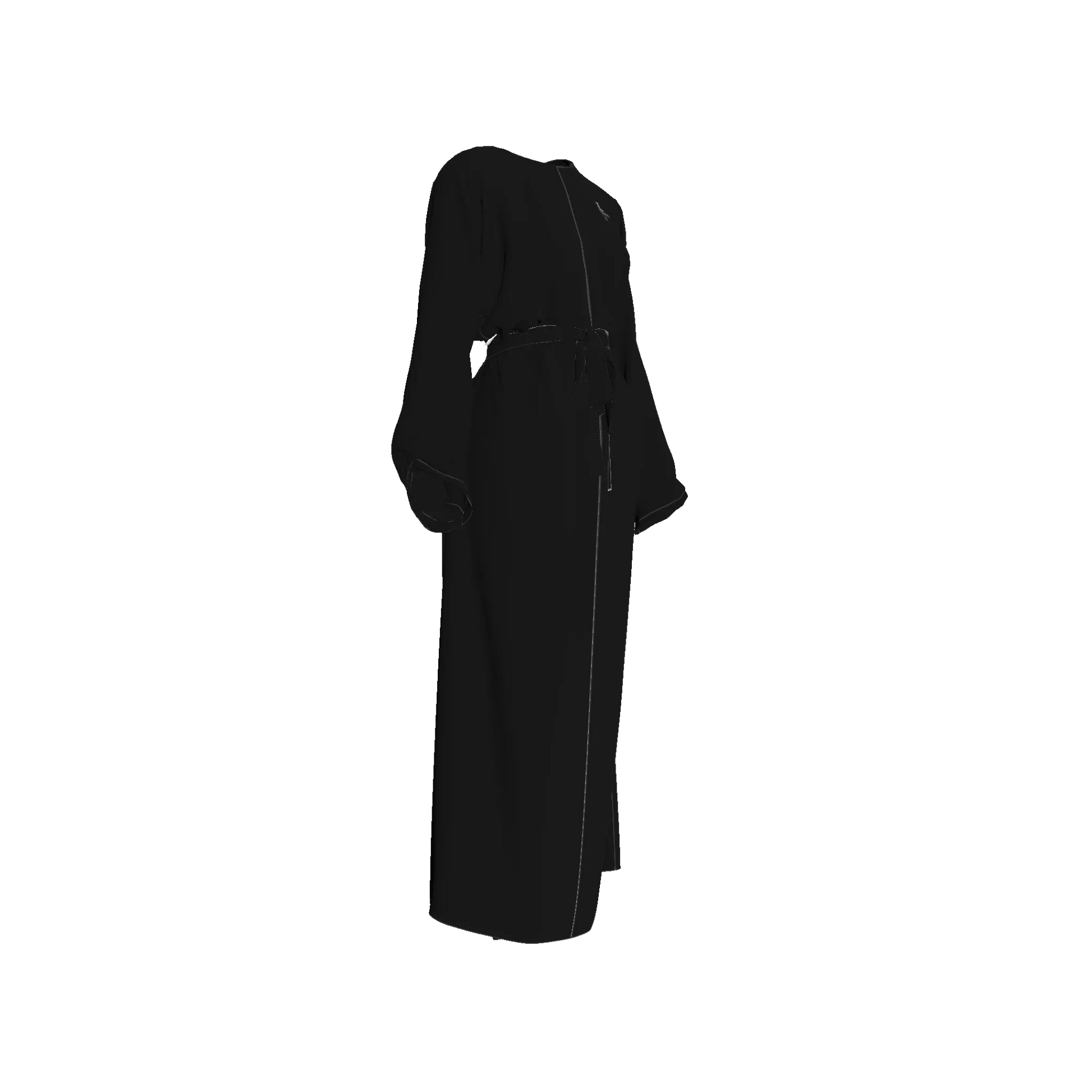 L'EGNA RISING Abaya Dress (BLACK)