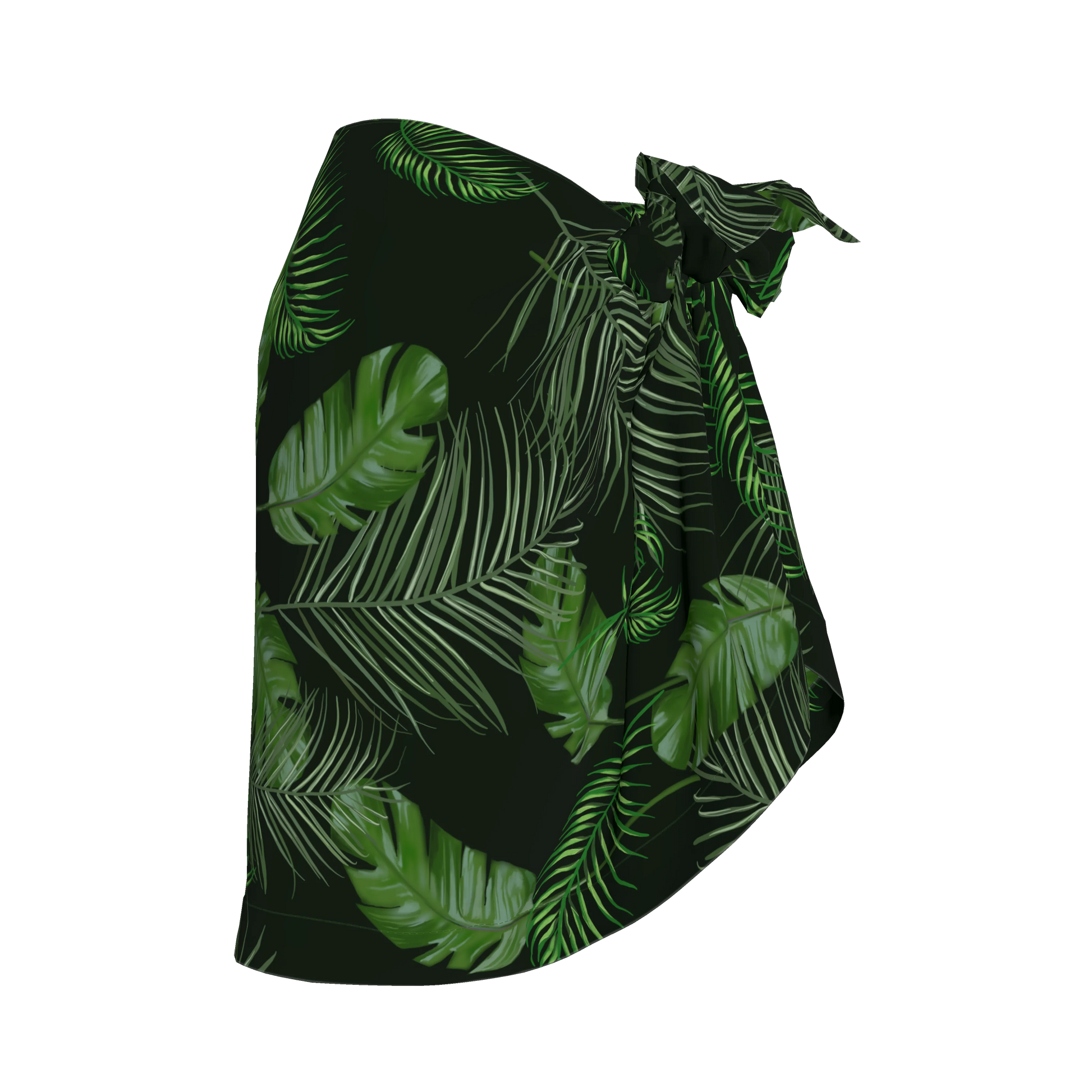 Sarong (mini) in Jungle Vision Pima Cotton Poplin
