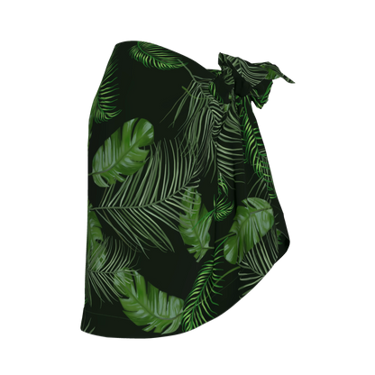 Sarong (mini) in Jungle Vision Pima Cotton Poplin