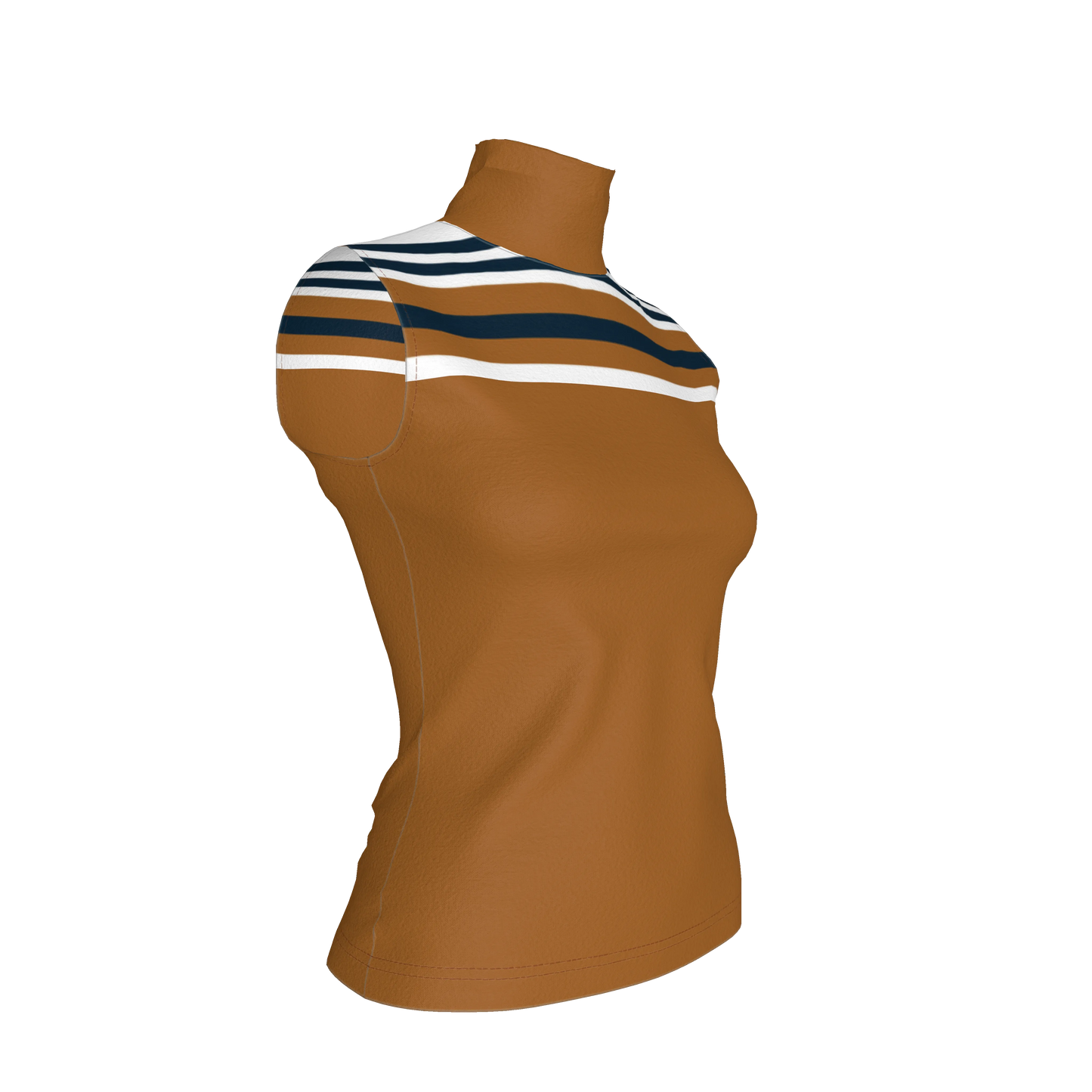 Sleeveless Turtleneck 
