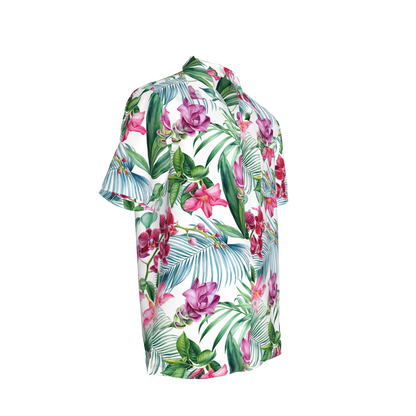 Organic Cotton Hawaiian Shirt – Camp Collar