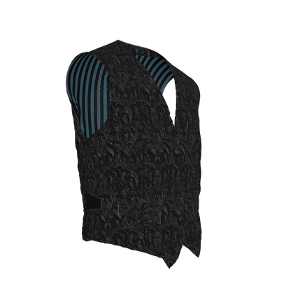 Gothic Vest With Stained Glass