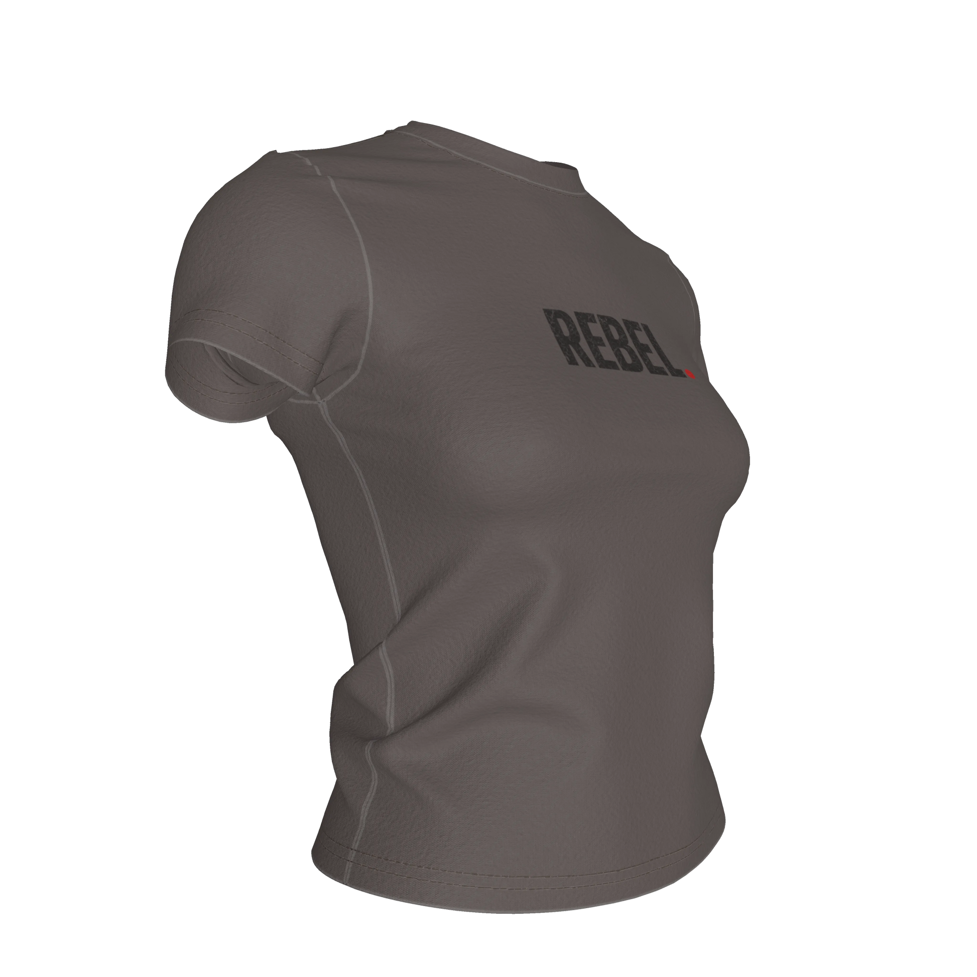 REBEL Baby T-shirt in Lightweight Stretch Cotton Jersey