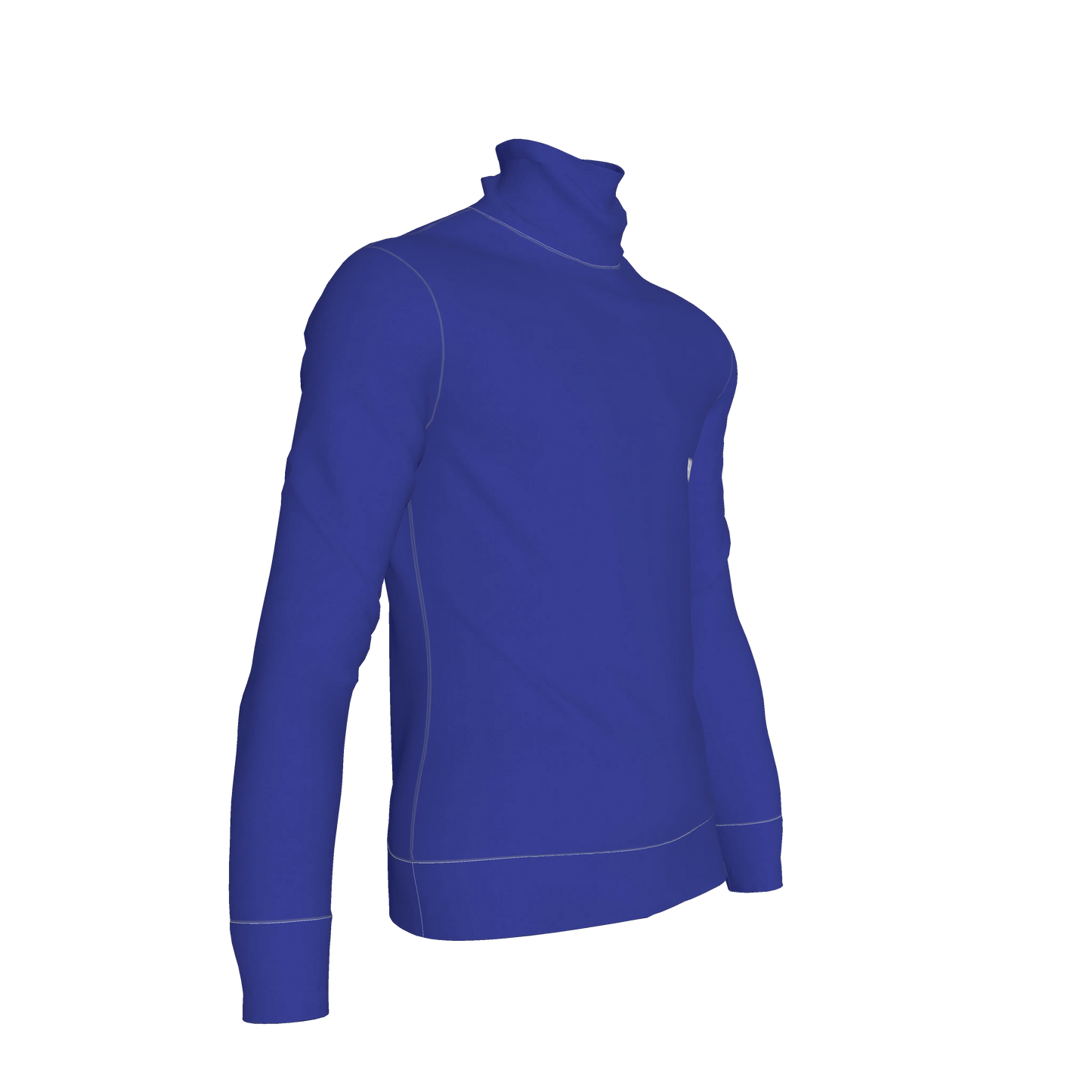 Pullover Fitted Turtleneck - Lightweight Organic Cotton