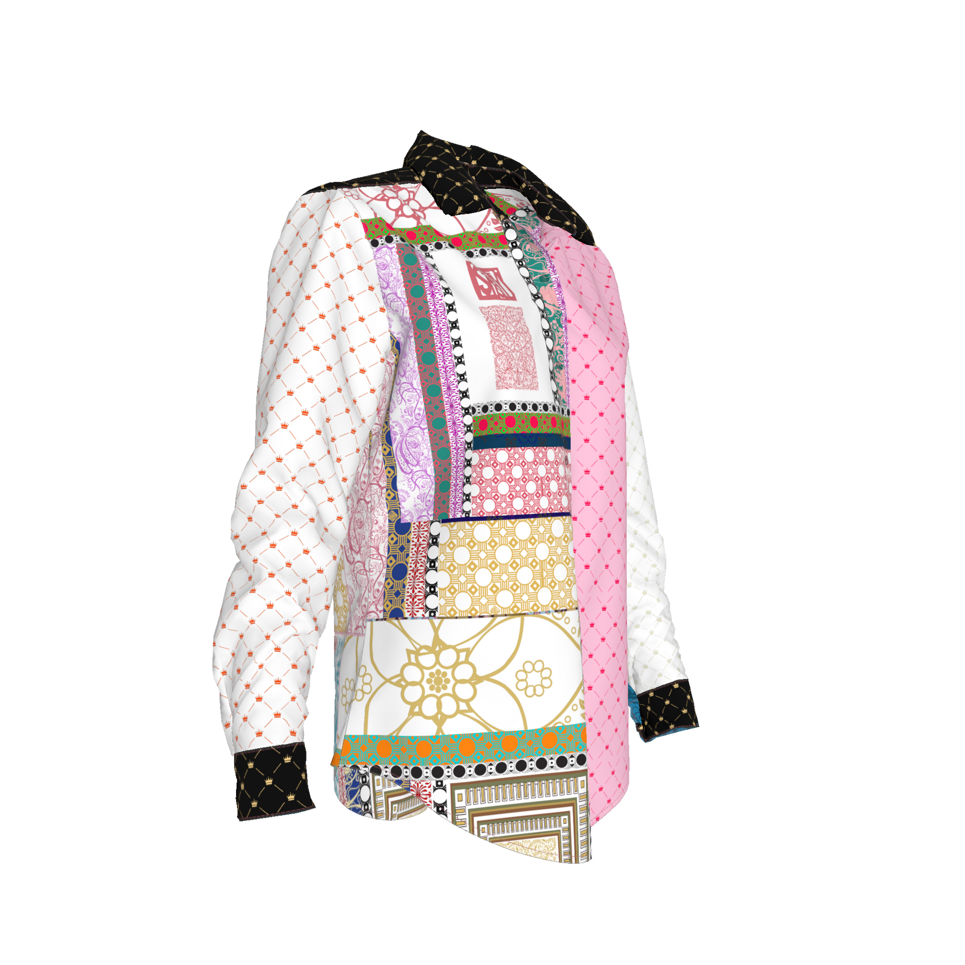 Shoosty V3 Paloma V4 Woman’s Dress Shirt – Silk Stretch Charmeuse