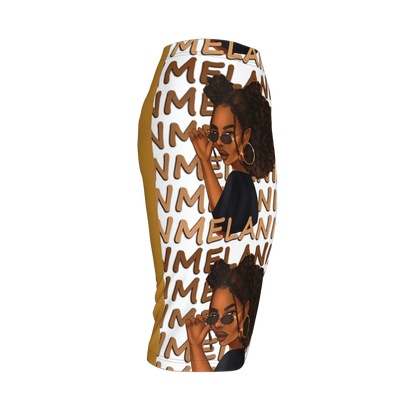 Body Con Short Knit Skirt – Melanin Muse Edition