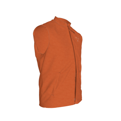 L'EGNA RISING (TERRA) VEST - Gilet in Heavy Stretch Cotton Twill