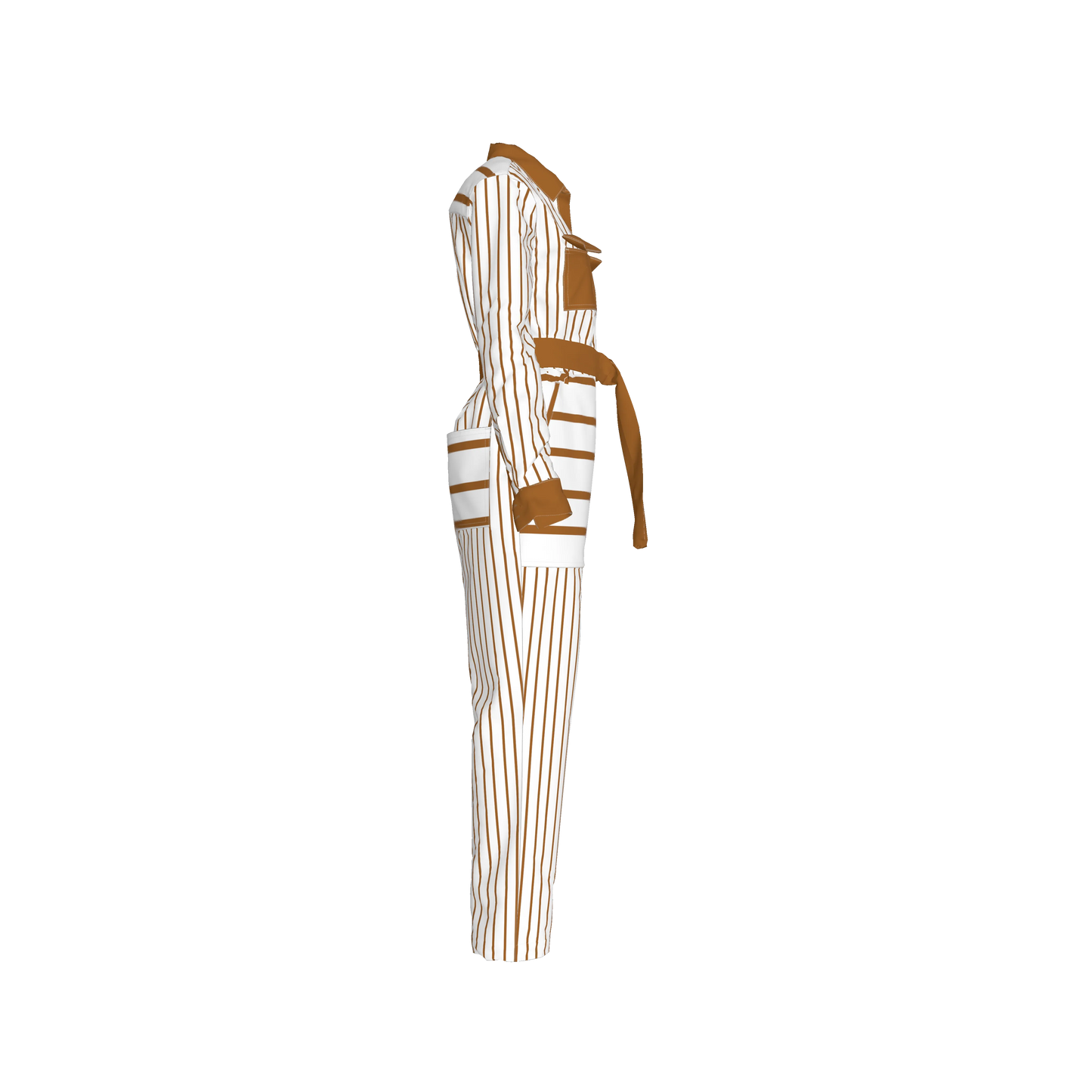 Button Front Jumpsuit