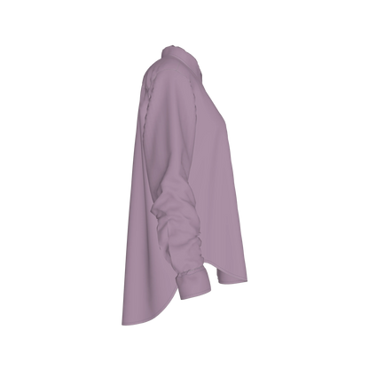 L'EGNA RISING "OVERSIZED" Button-Up (LAVENDER)