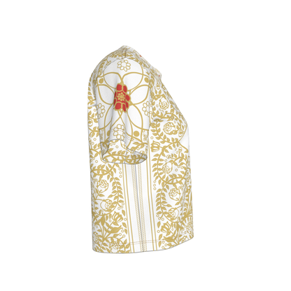 Star Flower Boxy Women’s Shirt