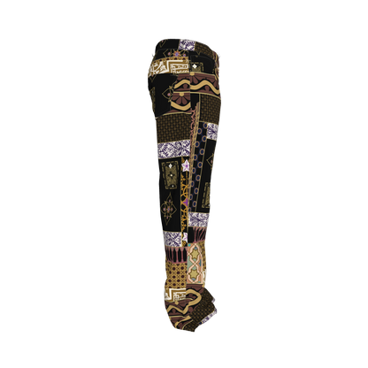 Andre Relaxed Fit Jeans in Heavy Stretch Cotton Twill