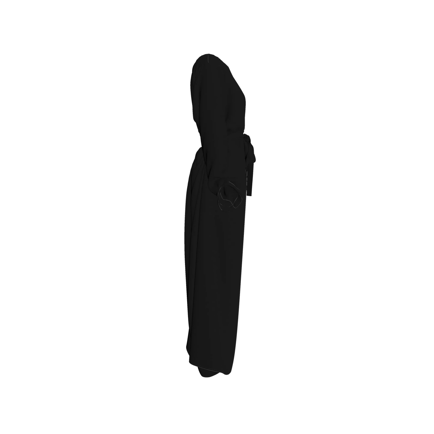 L'EGNA RISING Abaya Dress (BLACK)