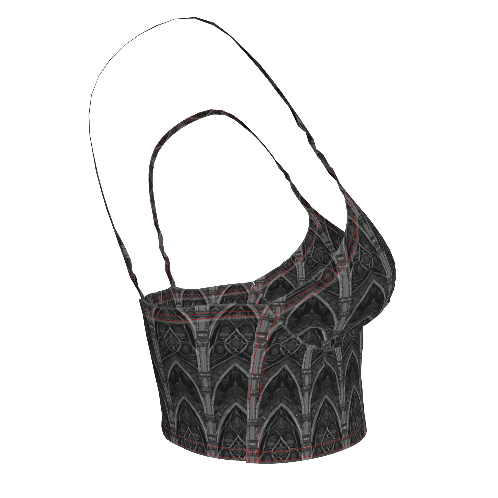 Cathedral Bralette in Bamboo Cotton Jersey