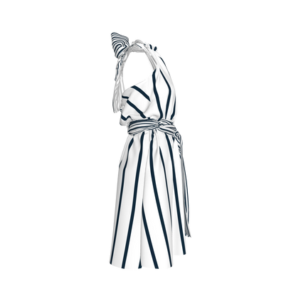 Knee Length Halter Dress