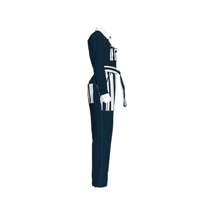 Button Front Jumpsuit