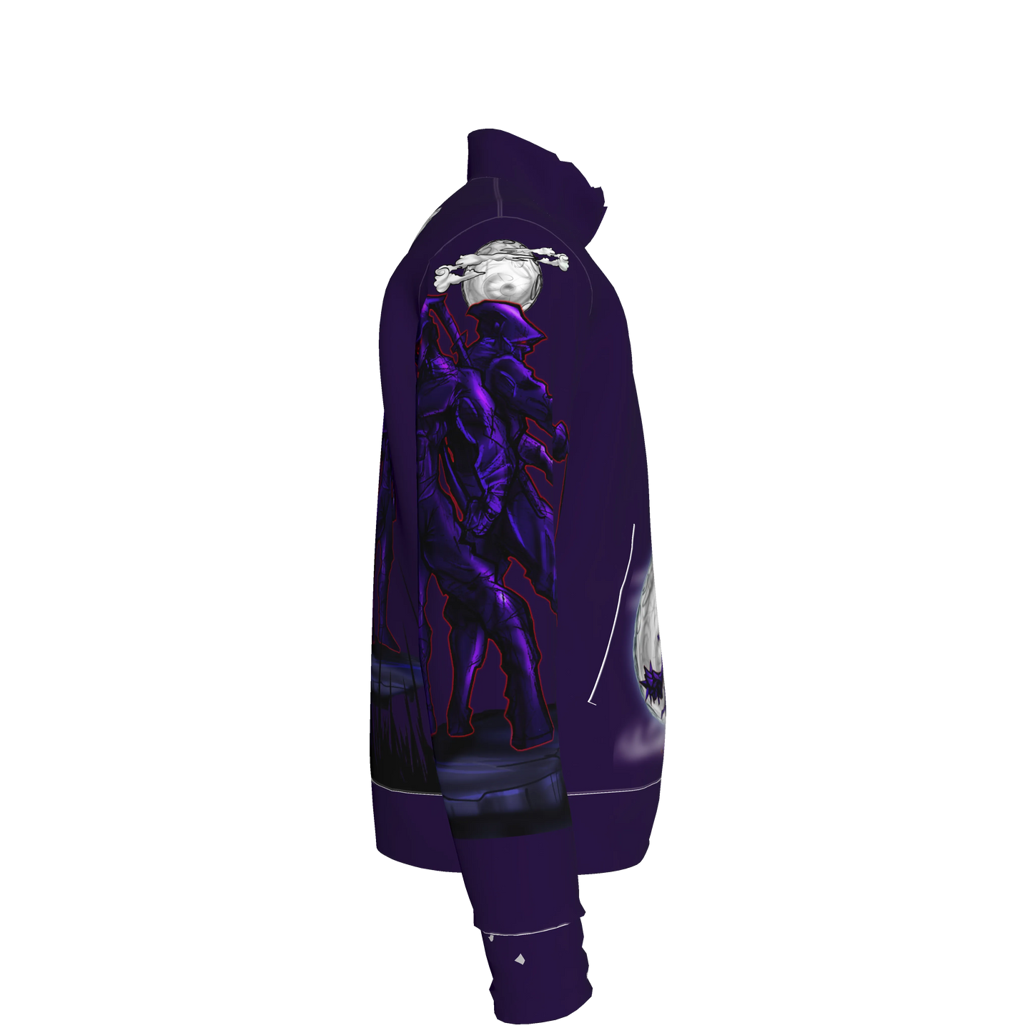 Tailored Quarter-Zip Sweatshirt – Midnight Hunter