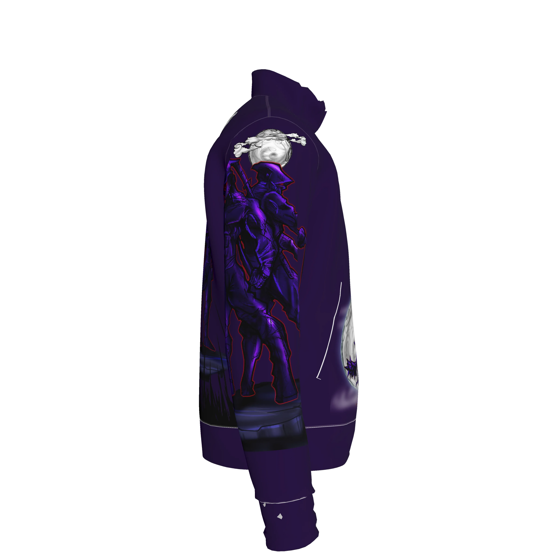 Tailored Quarter-Zip Sweatshirt – Midnight Hunter