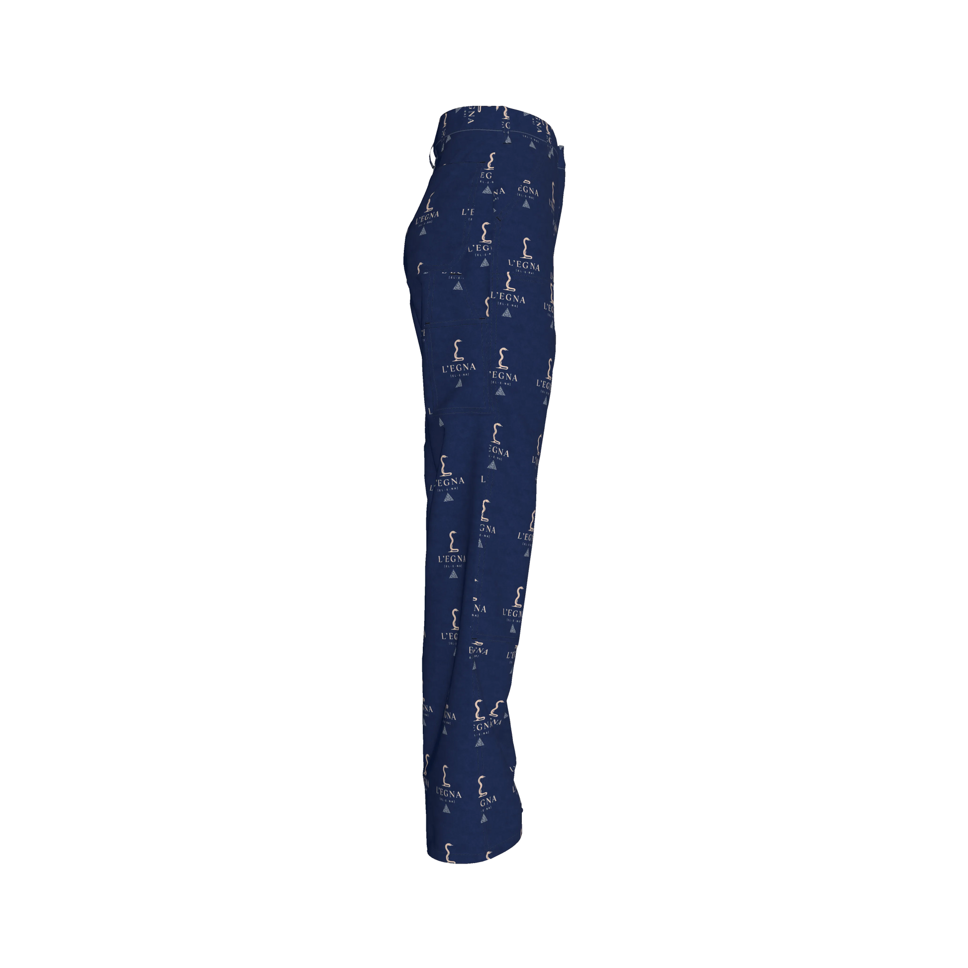 L'EGNA RISING BLUEBLOOD Carpenter Denim (ALL OVER PRINT)