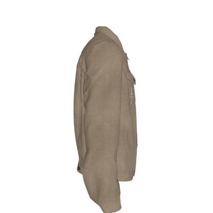 L'EGNA RISING 'DK BLUE ACID' Jean Jacket Copy