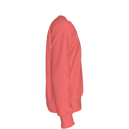 L'EGNA RISING 'Rose Blush Veil' Crewneck Sweater (WATERMELON PINK)